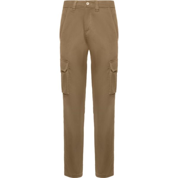 Pantalone lungo multitasche - Cammello