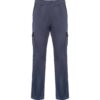 Pantalone lungo multitasche - Piombo/Nero