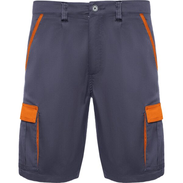 Short multitasche - Piombo/Arancione