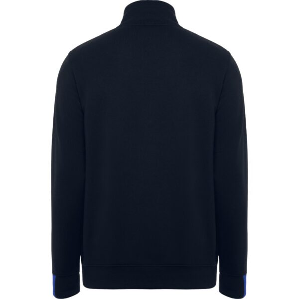 Felpa da Lavoro Mezza Zip - Blu Navy/Royal vista 1
