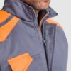 Gilet da lavoro multitasche imbottito con schienale - dettaglio 2