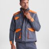 Gilet da lavoro multitasche imbottito con schienale - modello 1
