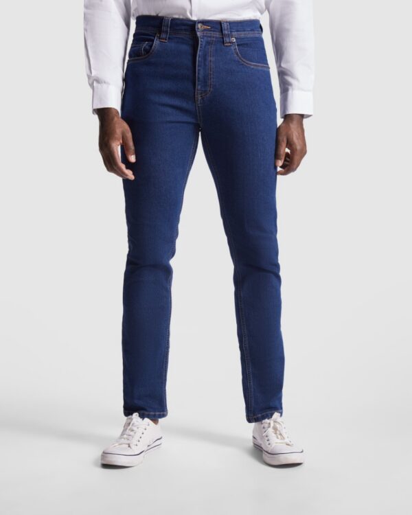 Jeans da uomo in denim dalla vestibilità - modello 1