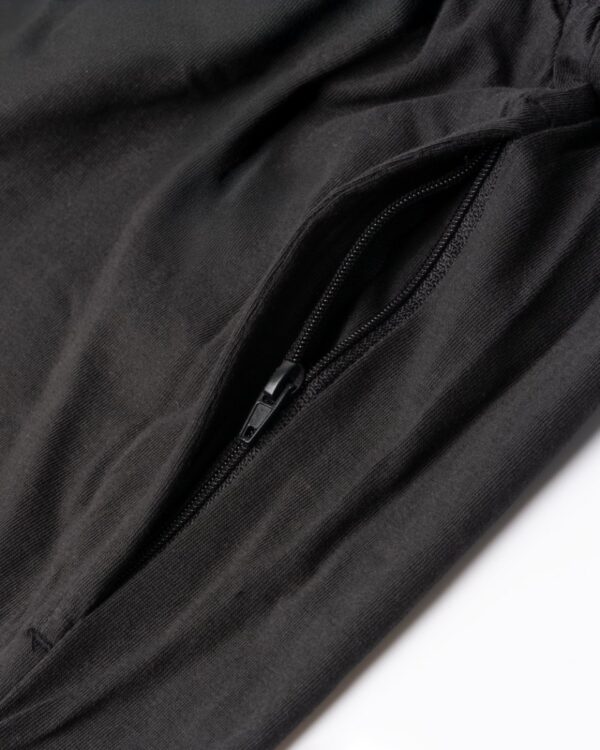 Pantalone basic a gamba dritta in single - dettaglio 1