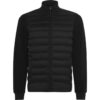 Giacca unisex con cerniera frontale combinata - Nero