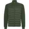 Giacca unisex con cerniera frontale combinata - Green Smoke