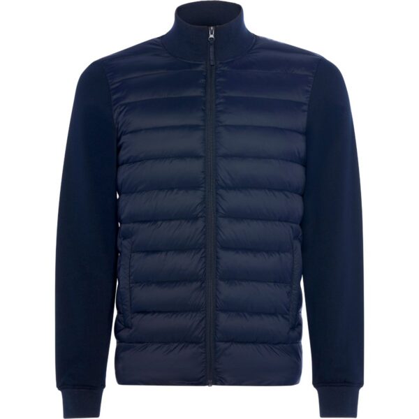 Giacca unisex con cerniera frontale combinata - Blu Navy