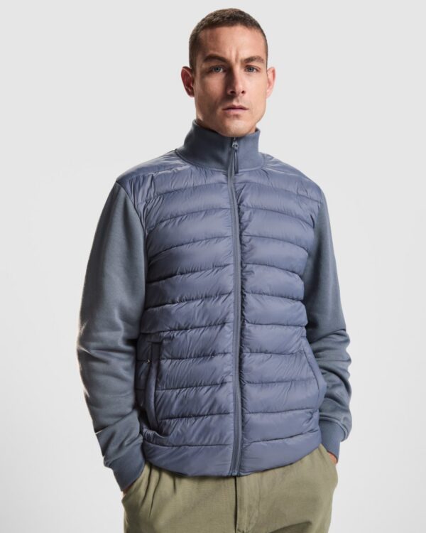Giacca unisex con cerniera frontale combinata - dettaglio 1