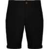 Short in tessuto elasticizzato - Nero