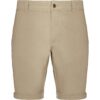 Short in tessuto elasticizzato - Sabbia Scuro