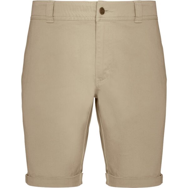 Short in tessuto elasticizzato - Sabbia Scuro