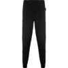 Pantaloni sanitari con elastico in vita - Nero