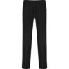 Pantaloni sanitari con elastico in vita - Nero
