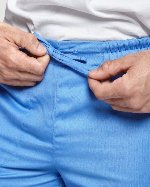 Pantaloni sanitari con elastico in vita - dettaglio 1