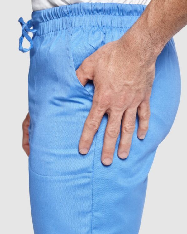 Pantaloni sanitari con elastico in vita - dettaglio 2