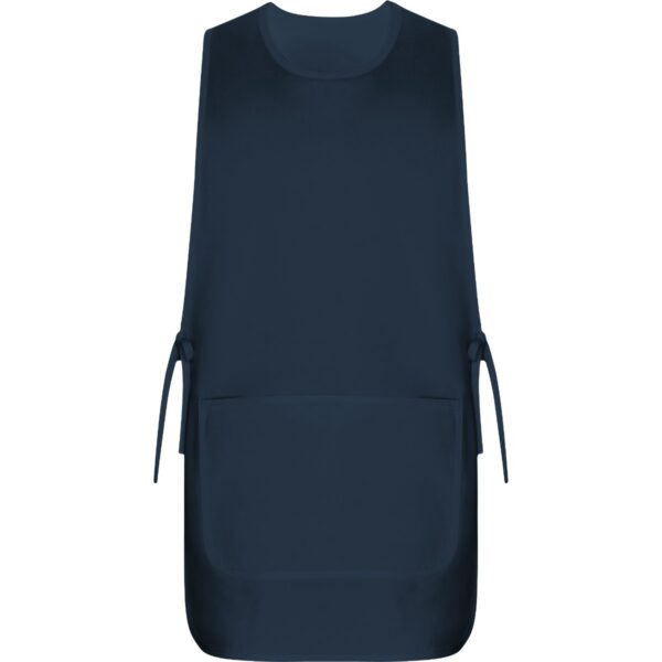 Grembiule reversibile con bretelle - Blu Navy