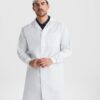 Camice da laboratorio unisex con risvolto - modello 1