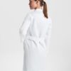 Camice da laboratorio da donna con risvolto - dettaglio 1