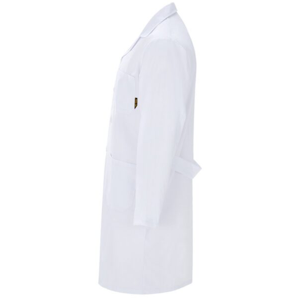 Camice da laboratorio unisex con revers - vista 2
