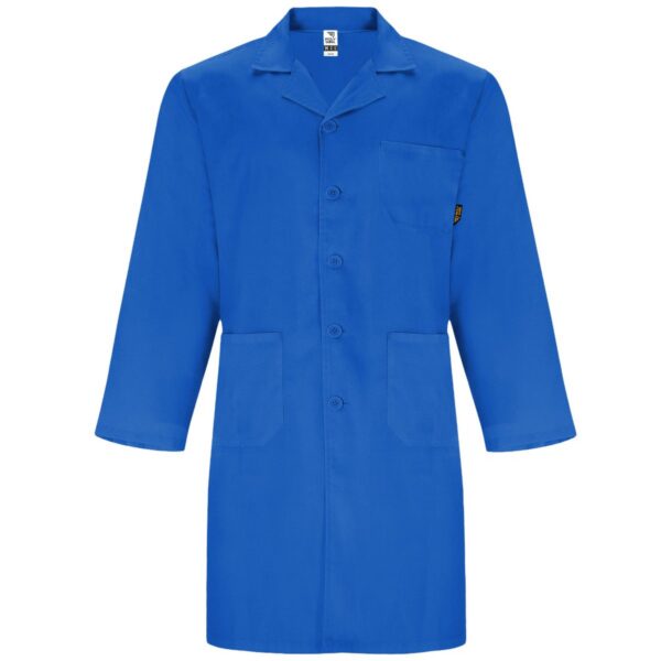 Camice da laboratorio unisex con revers - Royal