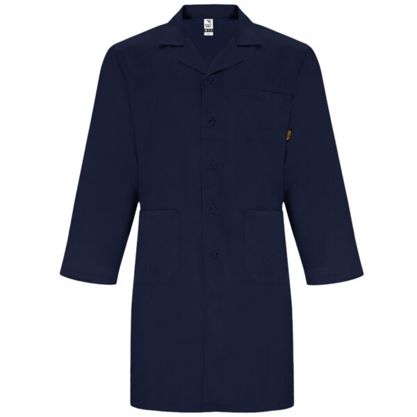 Camice da laboratorio unisex con revers - Blu Navy