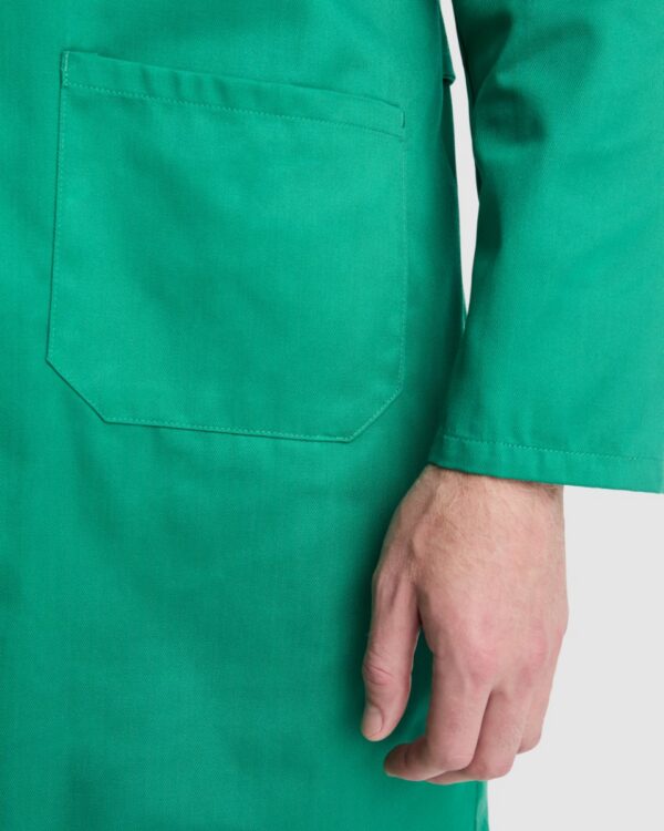 Camice da laboratorio unisex con revers - dettaglio 2