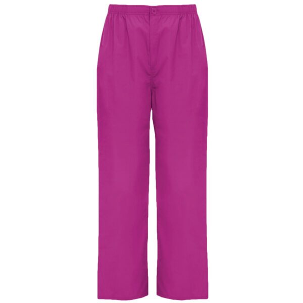 Pantaloni sanitari con elastico in vita - Viola