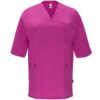 Camice sanitario unisex a maniche corte - Viola
