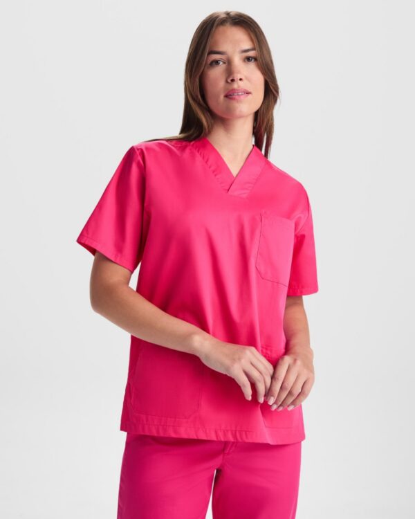 Camice sanitario unisex a maniche corte - dettaglio 1