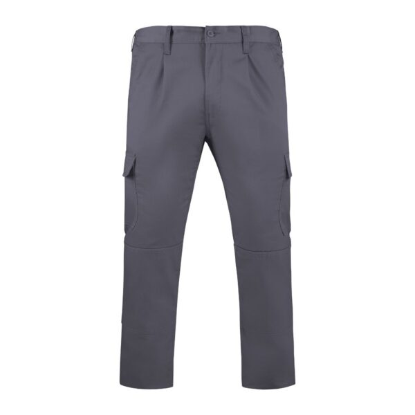Pantalone lungo multitasche - Piombo