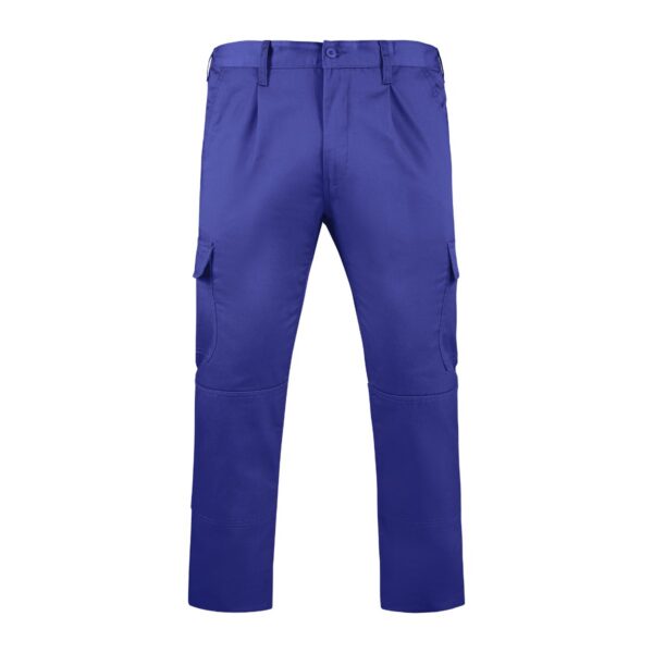 Pantalone lungo multitasche - Bluette
