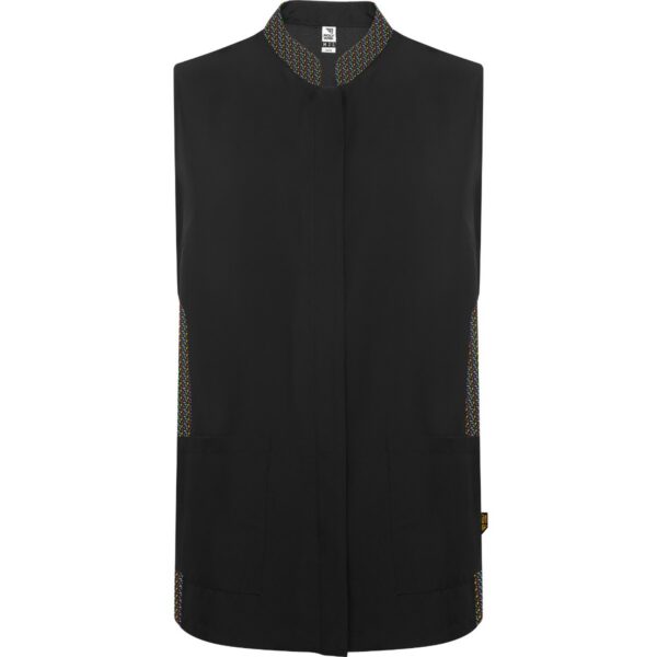 Casacca di servizio senza maniche - Nero/Print Geometrico