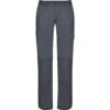 Pantalone lungo donna multitasche - Piombo