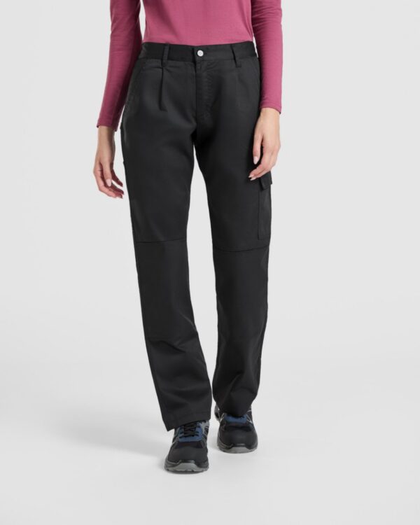 Pantalone lungo donna multitasche - modello 1