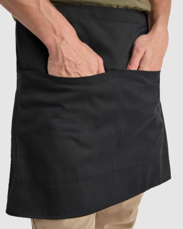 Grembiule corto in twill - dettaglio 1