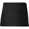 Grembiule corto in twill - Nero