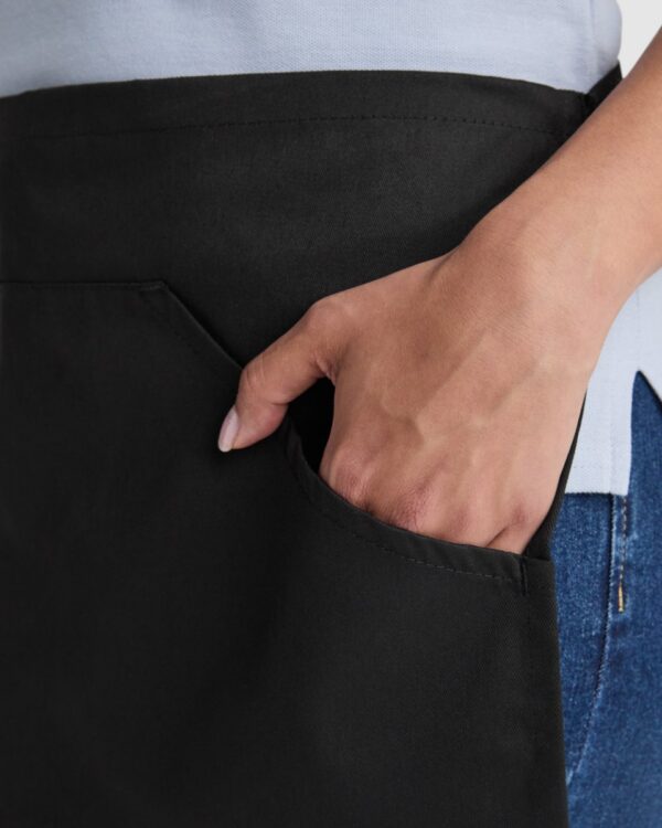 Grembiule corto in twill - dettaglio 1