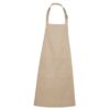 Grembiule lungo in twill - Sabbia Scuro