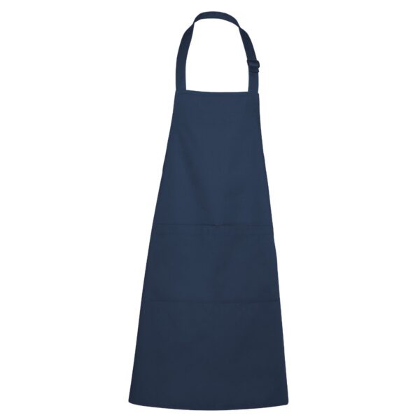 Grembiule lungo in twill - Blu Navy