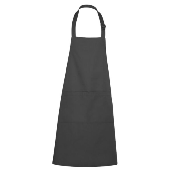 Grembiule lungo in twill - Gris Scuro