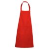 Grembiule lungo in twill - Rosso