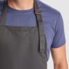Grembiule lungo in twill - dettaglio 2