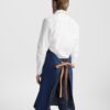 Grembiule lungo in denim - dettaglio 2