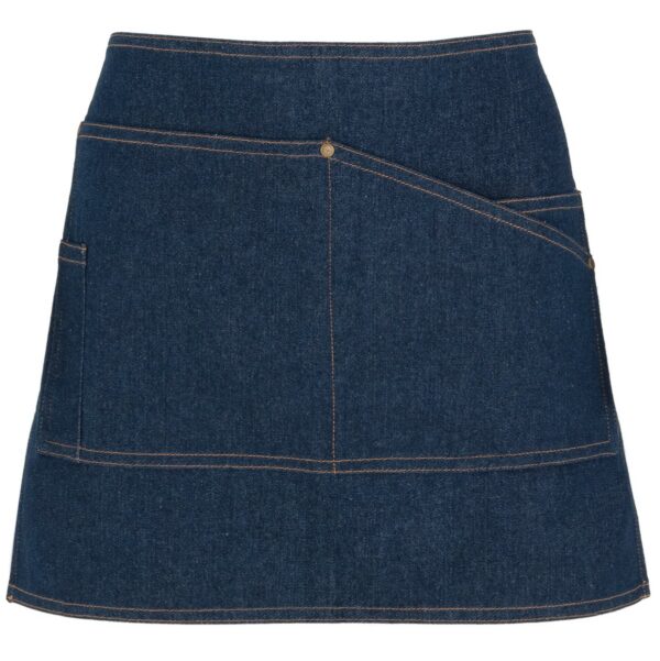 Grembiule corto in denim - dettaglio 1