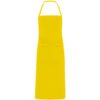 Grembiule lungo in popeline - Giallo