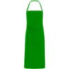 Grembiule lungo in popeline - Verde Felce