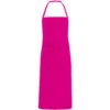 Grembiule lungo in popeline - Fucsia