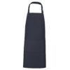Grembiule lungo in twill riciclato - Blu Navy