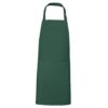 Grembiule lungo in twill riciclato - Verde Bottiglia