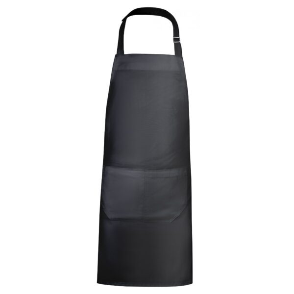 Grembiule lungo in twill riciclato - Gris Scuro